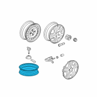 OEM 2008 Honda Fit Disk, Wheel (14X4T) (Black) (Ring Techs) Diagram - 42700-SCC-951