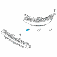 OEM Kia Seltos Bulb Diagram - 1864421058S