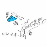 OEM 2017 Kia Soul Cover-Console Upper Diagram - 84651B2010AHV
