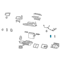 OEM 2006 Cadillac XLR Expansion Valve Diagram - 89018980