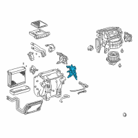 OEM 2003 Toyota 4Runner Servo Diagram - 87106-35180