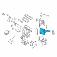OEM Infiniti QX4 Core Assy-Front Heater Diagram - 27140-2W603