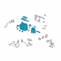 OEM 2011 Honda Accord Heater Sub-Assy. Diagram - 79106-TA0-Y91