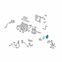 OEM 2012 Honda Crosstour Motor Assembly, Mode Diagram - 79140-TP6-A21