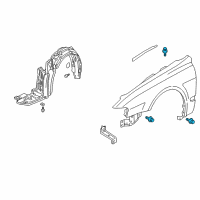 OEM 2004 Acura RSX Bolt, Flange (6X15) Diagram - 90108-S0A-003