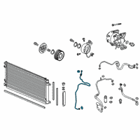 OEM 2019 Honda Civic Pipe, Receiver Diagram - 80341-TGG-A01