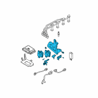OEM 2002 Hyundai Elantra Coil Assembly-Ignition Diagram - 27301-23510