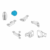 OEM Infiniti Q60 Antenna Assy-Immobilizer Diagram - 28590-6HE0A