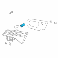 OEM 2019 Acura ILX Socket (T16) Diagram - 33513-SLC-003