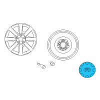 OEM 2006 Infiniti Q45 Ornament-Disc Wheel Diagram - 40315-5Y860