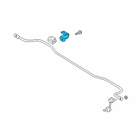 OEM 1999 BMW 528i Stabilizer Support Diagram - 33-55-1-092-074