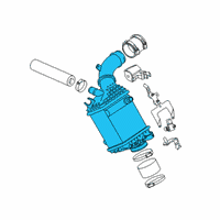 OEM 2022 BMW M8 Gran Coupe Charge-Air Cooler Diagram - 17-51-7-852-406