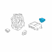 OEM 2018 Acura RLX Sensor Assembly, Front Crash (Trw) Diagram - 77930-TR0-A11