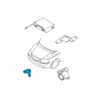 OEM 2005 Chevrolet Aveo Switch, Hood Ajar Indicator Diagram - 96540548