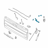 OEM 2016 Ford F-150 Control Assembly Diagram - HC3Z-9943170-C