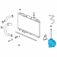 OEM Acura TLX TANK, RESERVE Diagram - 19101-6A0-A00