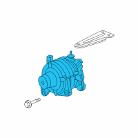 OEM Chrysler Pacifica ALTERNATR-Engine Diagram - 4801480AB