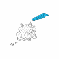 OEM Chrysler Pacifica Bracket-Alternator Diagram - 4861578AA