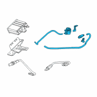 OEM 2018 Cadillac Escalade Vent Assembly Diagram - 84148821