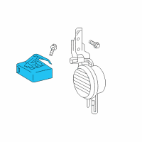 OEM 2017 Toyota Prius V Module Diagram - 86572-47091