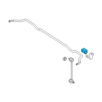 OEM 2009 Kia Amanti Bush-Stabilizer Bar Diagram - 555133K000