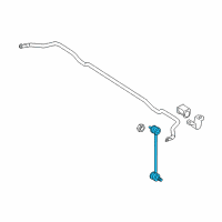 OEM 2006 Hyundai Sonata Link Assembly-Rear Stabilizer Diagram - 55530-3K002