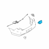 OEM Lincoln MKZ Module Diagram - 8E5Z-15K866-A