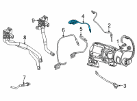 OEM 2021 Chevrolet Silverado 1500 Upper Nox Sensor Diagram - 24001898