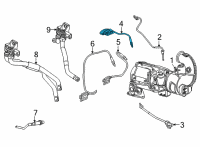 OEM 2020 GMC Sierra 1500 Upper Nox Sensor Diagram - 24001898