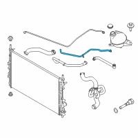 OEM 2015 Ford Transit-350 Reservoir Hose Diagram - CK4Z-8K012-E