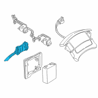 OEM Chevrolet Astro Sensor Asm-Inflator Restraint Arming Diagram - 16168875