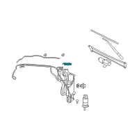 OEM Ram 2500 Cap-Washer Reservoir Diagram - 68144205AA