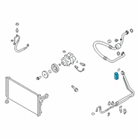 OEM Kia Stinger Expansion Valve Assembly Diagram - 97626J5000