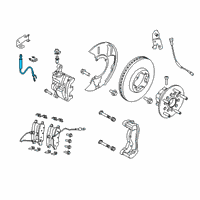 OEM 2016 Ford Transit-150 Brake Hose Diagram - CK4Z-2078-A