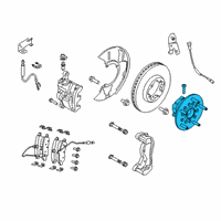 OEM 2021 Ford Transit-350 HD HUB ASY - WHEEL Diagram - LK4Z-1104-E