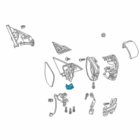 OEM 2020 Honda Insight Cover LH-R, *NH70* Diagram - 76202-TBA-A02ZA