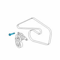 OEM 2022 Cadillac CT5 Bolt - Heavy Hx Acorn Flange Head Diagram - 11588730