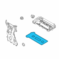 OEM 2012 Lincoln MKZ Valve Cover Gasket Diagram - AG9Z-6584-C