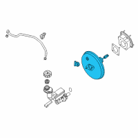 OEM 2017 Nissan Sentra Booster Assy-Brake Diagram - 47210-3SG0A