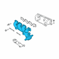 OEM 2020 Jeep Grand Cherokee Exhaust Manifold Diagram - 53010920AA