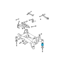 OEM BMW 530i Rubber Mounting Diagram - 33-31-1-094-036