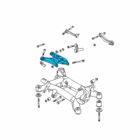 OEM 2000 BMW 528i Left Swing Part Diagram - 33-32-1-093-723