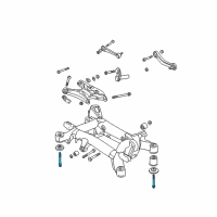OEM BMW Hex Bolt With Washer Diagram - 33-31-1-094-221