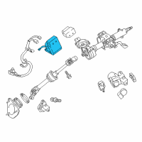 OEM Toyota Control Module Diagram - 89650-06171