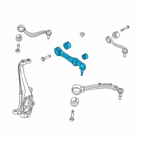 OEM 2016 Hyundai Genesis Lateral Arm Assembly-Front, LH Diagram - 54500-B1000