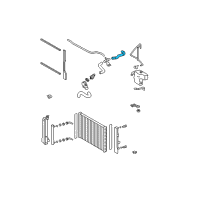 OEM 2014 Toyota Corolla Rear Hose Diagram - 16571-0T040