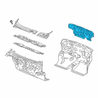 OEM 2015 Chevrolet Spark Insulator Diagram - 95932883