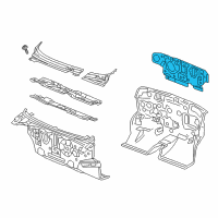 OEM 2013 Chevrolet Spark Insulator Diagram - 95932883