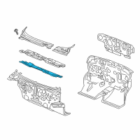 OEM 2015 Chevrolet Spark Insulator Diagram - 95963208