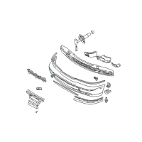 OEM 1998 BMW 528i Flap, Towing Eye, Primed Diagram - 51-11-8-212-527